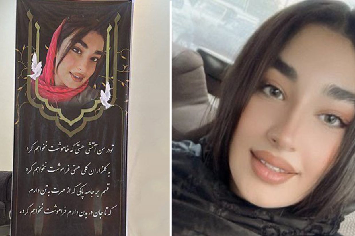 دختری ۲۱ ساله به‌نام نگار کریمیان، روز شنبه ۱۹ اسفند، در اثر تیراندازی مأموران حکومتی به خودروی خانواده‌اش در الیگودرز، استان لرستان جان باخت.