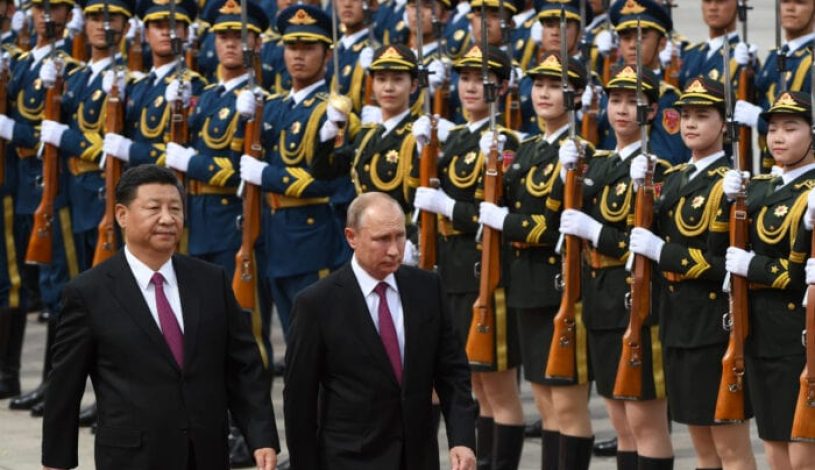 ارسال سلاح‌های تهاجمی و قطعات هواپیماهای بدون سرنشین چین به روسیه