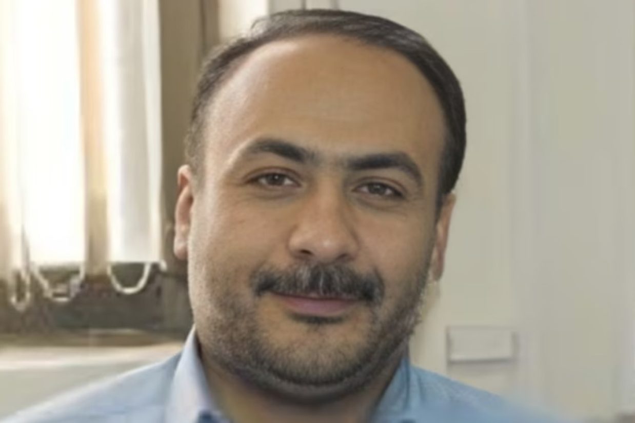 رسول شهریاری، رئیس کانون مداحان شاهین‌شهر اصفهان