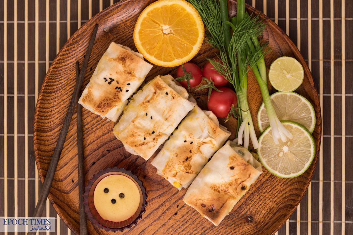 اسپرینگ رول مرغ