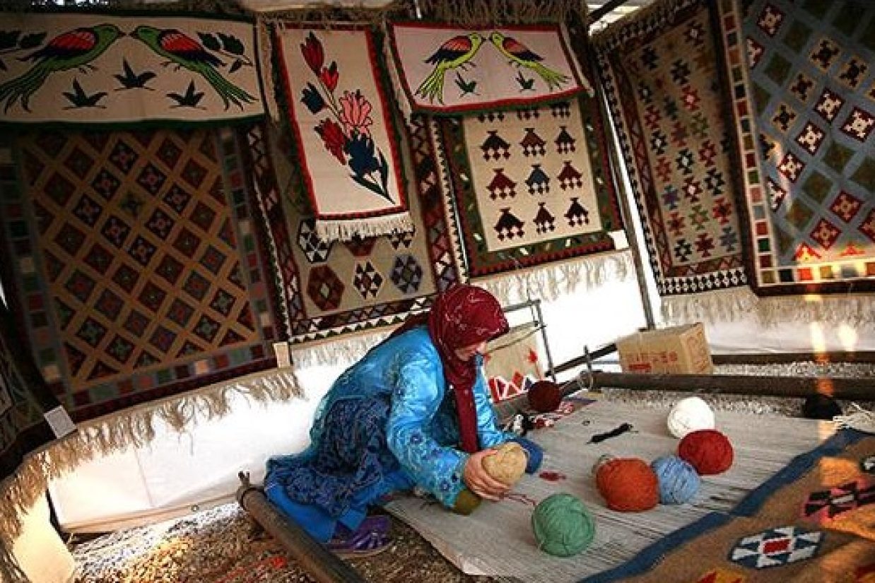 گلیم بافی