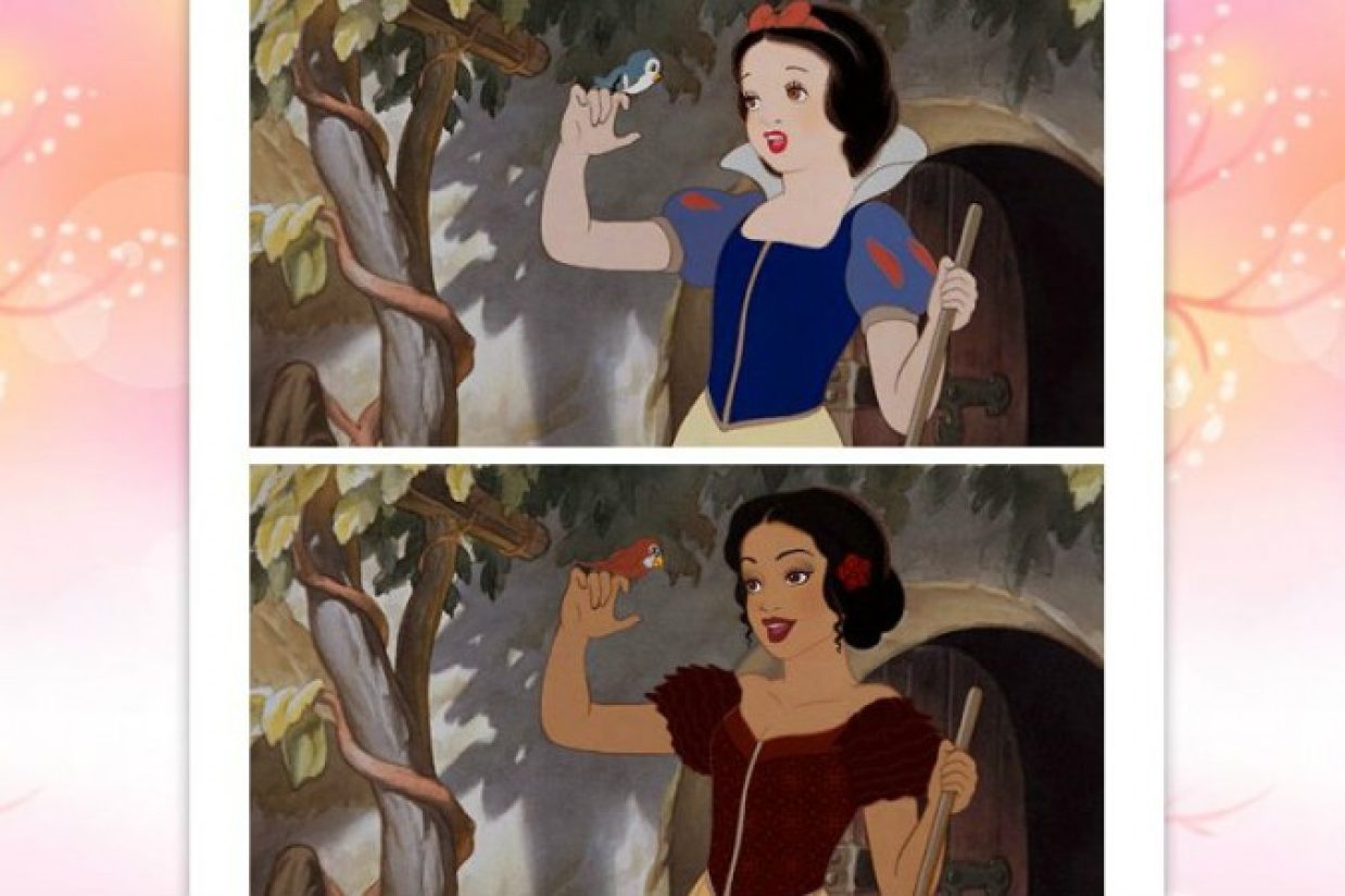 سفید برفی  (Disney/Let There Be Doodle)