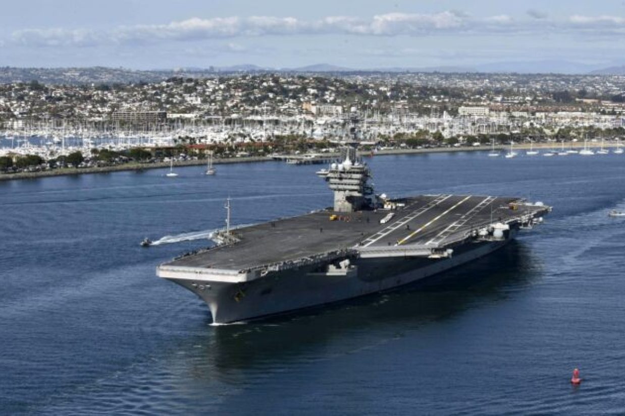 تئودور روزولت (U.S. Navy via Getty Images)