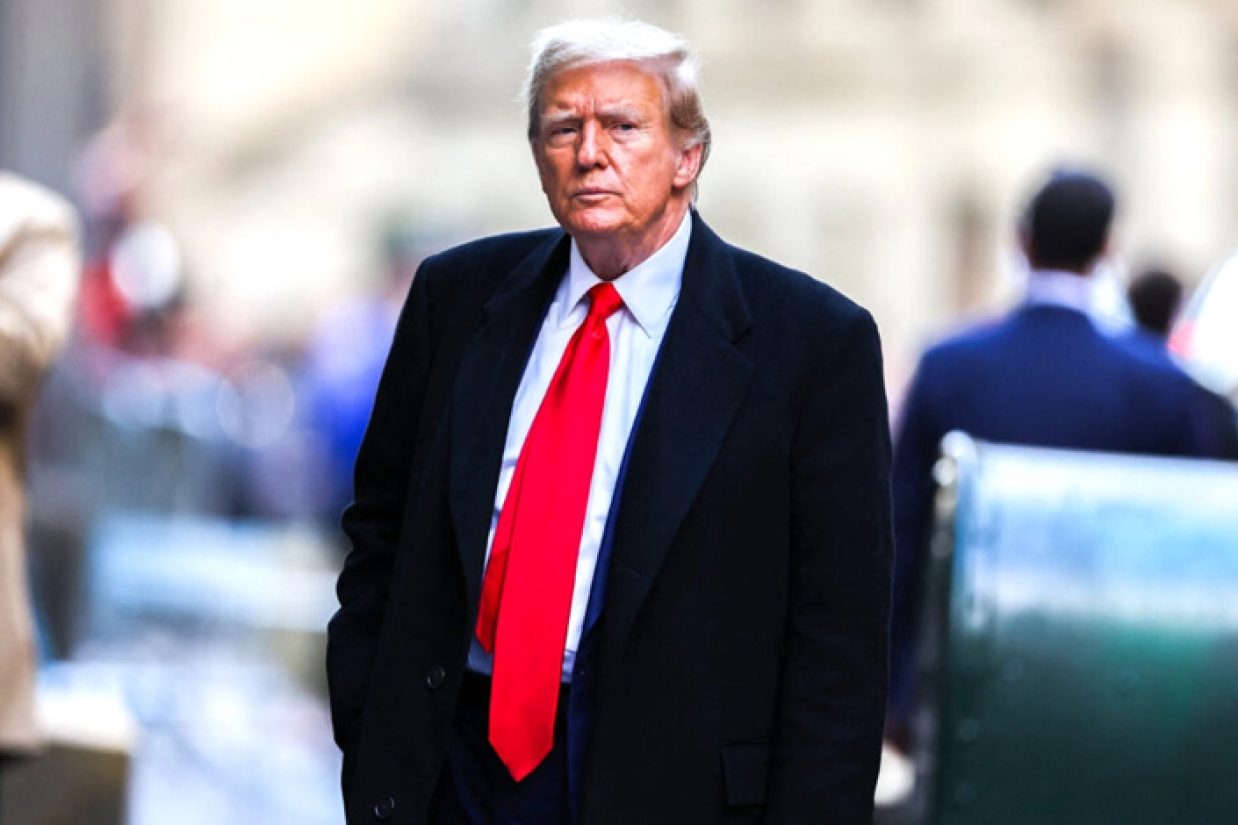 دونالد ترامپ، رئیس‌جمهور سابق آمریکا (Charly Triballeau/AFP via Getty Images)