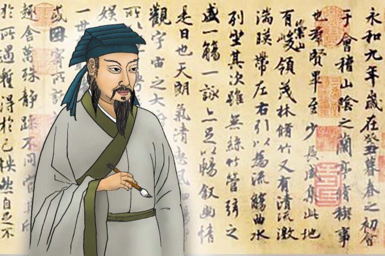 وانگ زیژی (Illustration by Sun Mingguo/The Epoch Times)