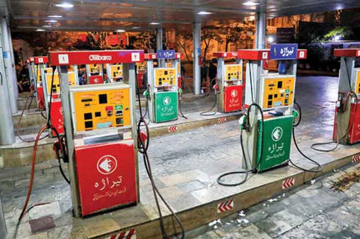 اختلال در شبکه سراسری بنزین و گازوئیل ایران
