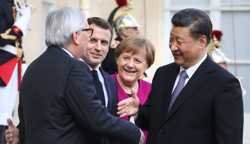 تغییر مواضع اروپا در قبال چین
