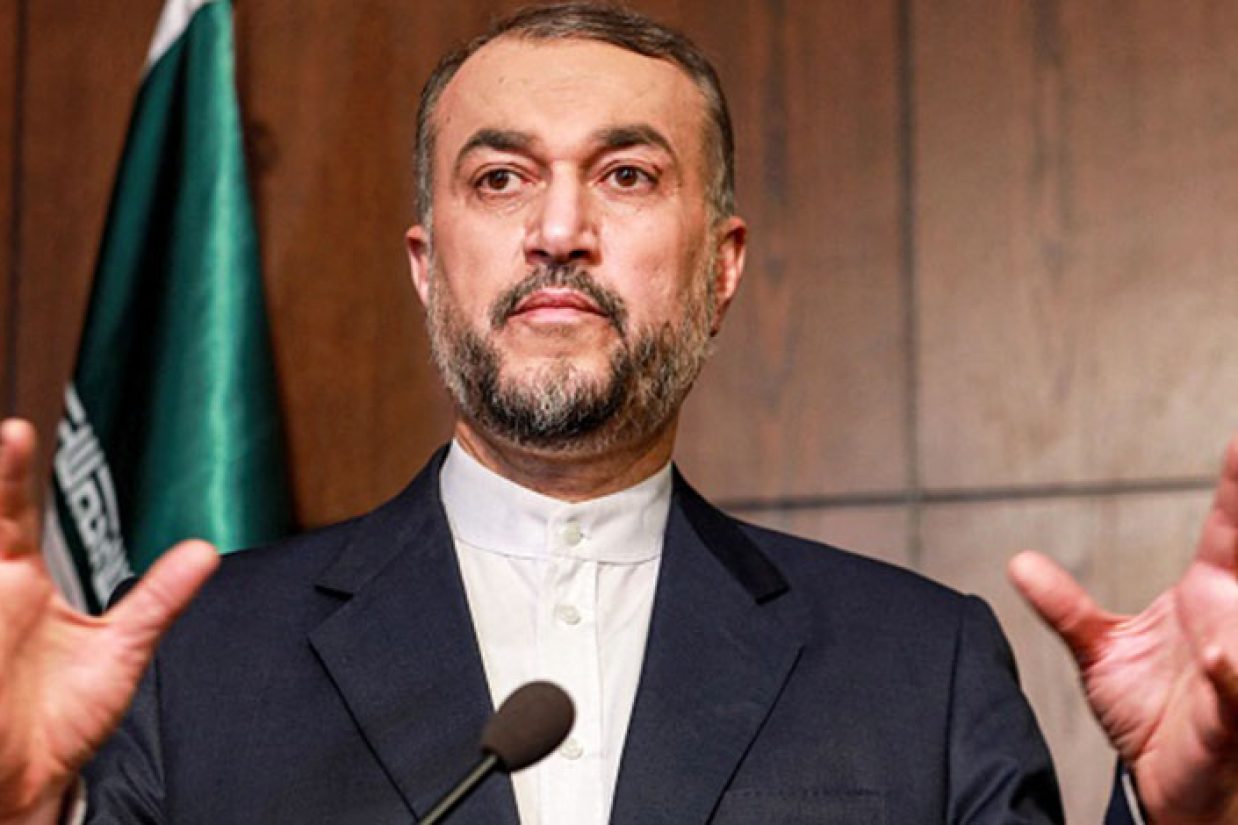 حسین امیرعبداللهیان، وزیر امور خارجه جمهوری اسلامی اسرائیل را به حمله تلافی‌جویانه تهدید کرد.